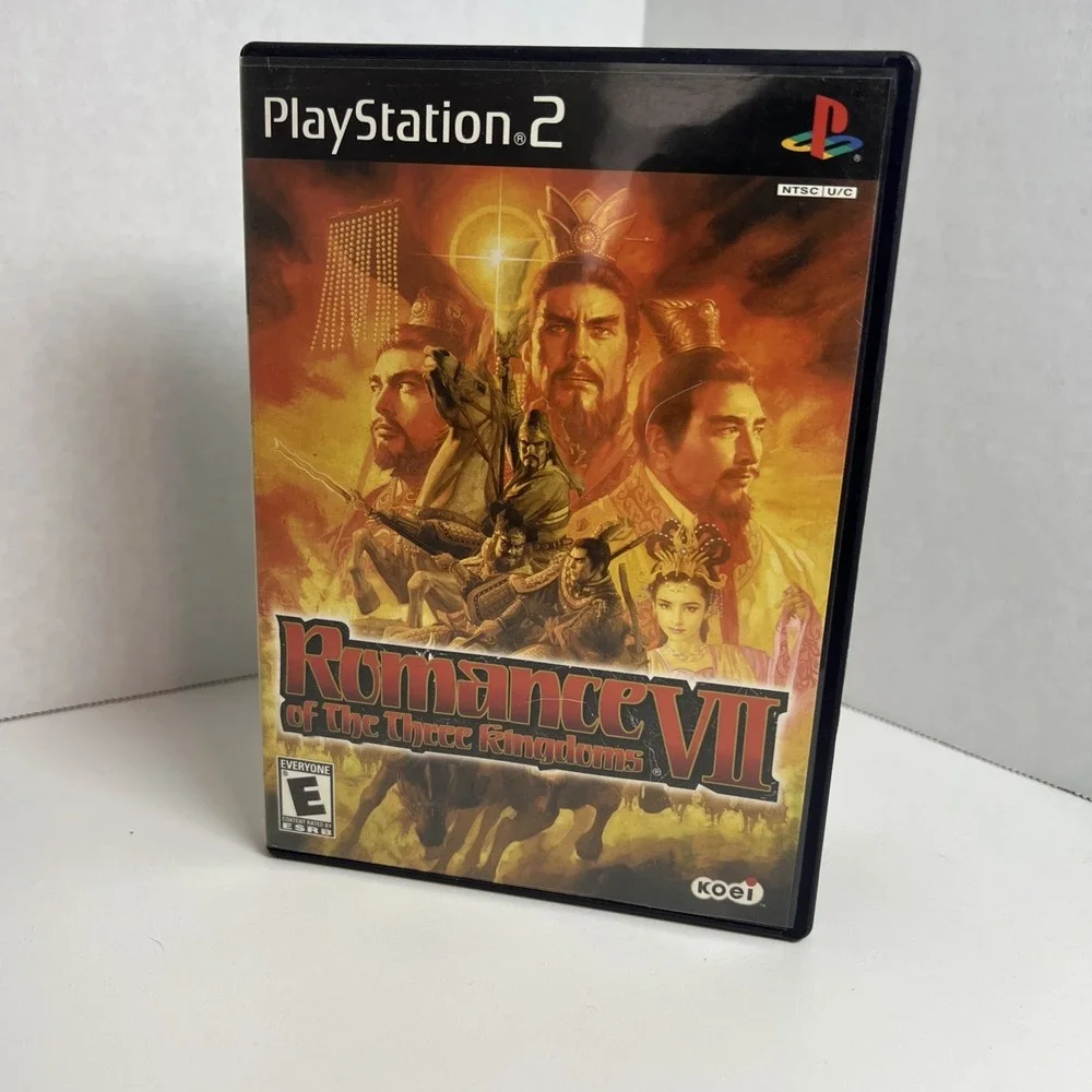 Romance of the Three Kingdoms VII Sony PlayStation 2 PS2 2002 KOEI Strategy Game